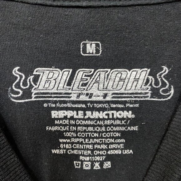 Bleach Ichigo Kurosaki Bankai and Hollow Mask Anime Graphic Design T-Shirt M - Picture 5 of 5